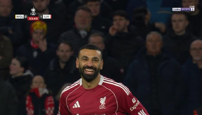 ملخص لمسات محمد صلاح في مباراة ليفربول وولفرهامبتون بكاس الاتحاد الانجليزي