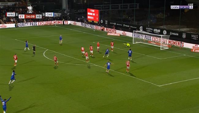 اهداف مباراة تشيلسي وريكسهام في كاس الاتحاد الانجليزي
