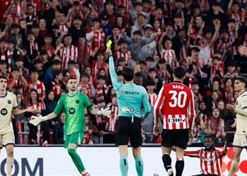 رجل مباراة برشلونة وأتلتيك بلباو في الدوري الإسباني