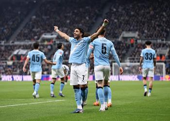 رجل مباراة مانشستر سيتي ونيوكاسل في كأس الاتحاد الإنجليزي