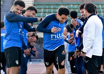 معتمد جمال ي حذر لاعبي الزمالك من الاستهتار أمام إنبي وتدريبات استشفائية للأساسيين