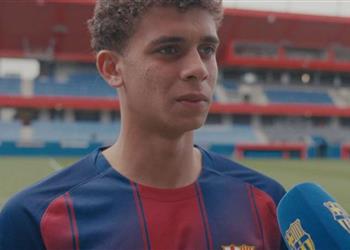 أول تعليق من حمزة عبد الكريم بعد هدفه مع برشلونة