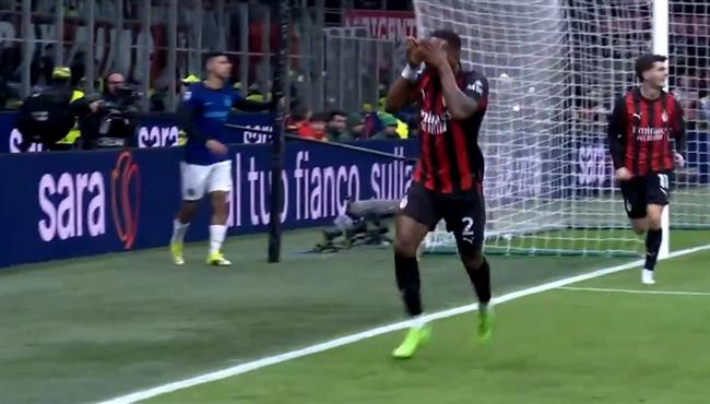 هدف فوز ميلان علي انتر 1 0 الدوري الايطالي