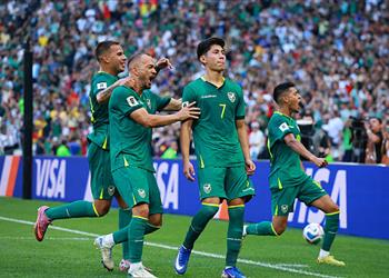 فيديو مويسيس يسجل هدف تعادل بوليفيا أمام العراق