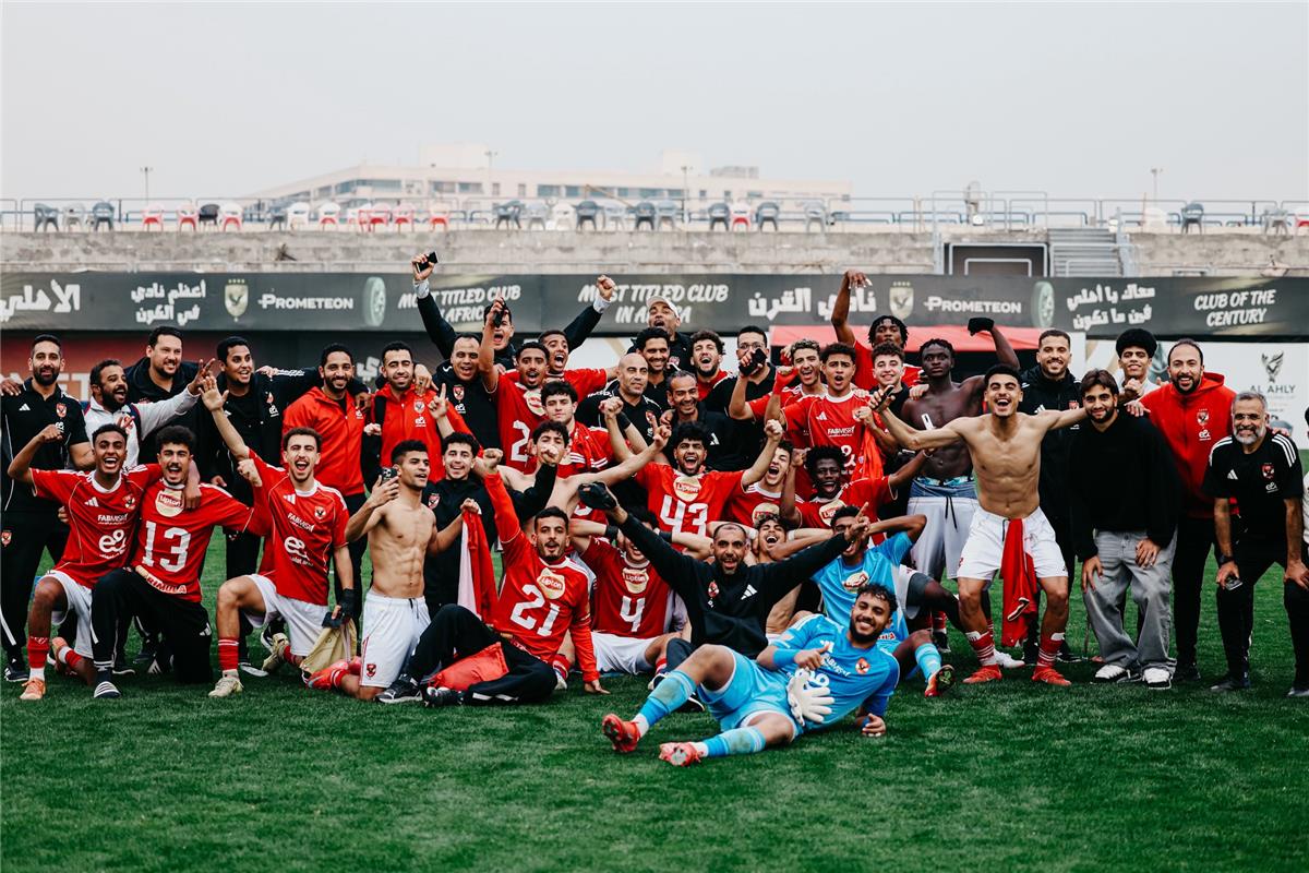 شباب الأهلي يتوج رسميًا بلقب دوري الجمهورية بعد الفوز على البنك الأهلي