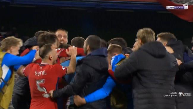 اهداف وركلات ترجيح مباراة التشيك والدنمارك في تصفيات كاس العالم