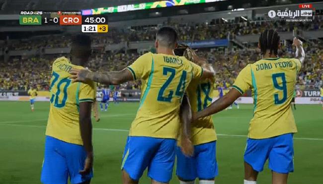 اهداف مباراة البرازيل وكرواتيا الودية