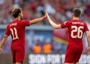 رد فعل روبرتسون على رسالة محمد صلاح العاطفية قبل رحيله عن ليفربول