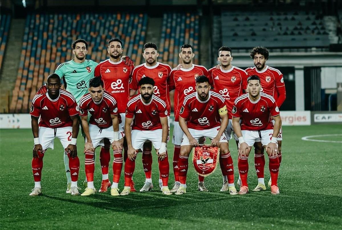 قائمة الأهلي لمباراة سموحة في الدوري المصري