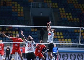 الرباعية الأهلي بطل ا لكأس مصر للكرة الطائرة على حساب الزمالك