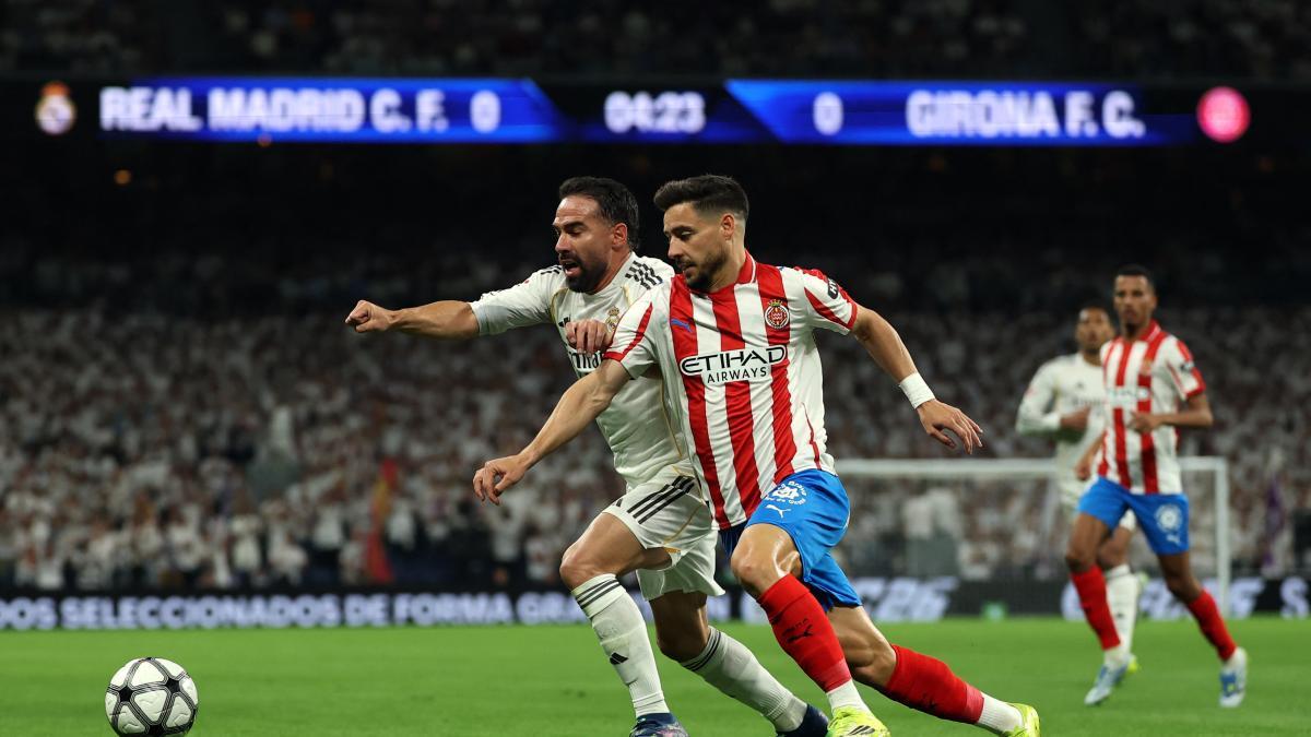  ترتيب الدوري الإسباني بعد تعادل ريال مدريد مع جيرونا