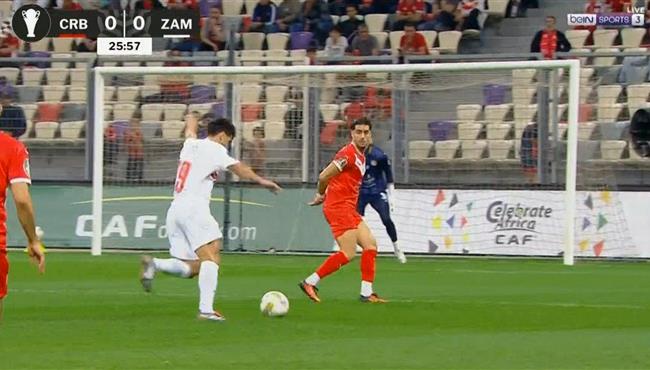 عبد الله السعيد كاد ان يسجل هدف رائع في مرمي شباب بلوزداد