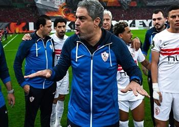 محمد إبراهيم سعداء بتحقيق الفوز خارج ملعبنا وأشكر جماهير الزمالك