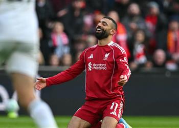 محمد صلاح يعزز أرقامه القياسية بهدفه في مباراة ليفربول وفولهام