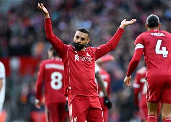 ليس جديد ا سلوت يعلق على هدف محمد صلاح في مباراة ليفربول وفولهام