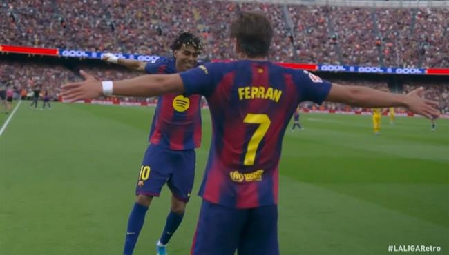 هدف فيران توريس الثاني في مرمي اسبانيول بعد اسيست رائع من لامين يامال