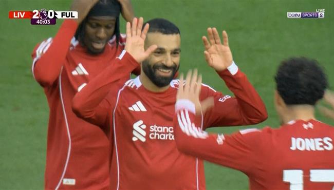 اهداف مباراة ليفربول وفولهام في الدوري الانجليزي