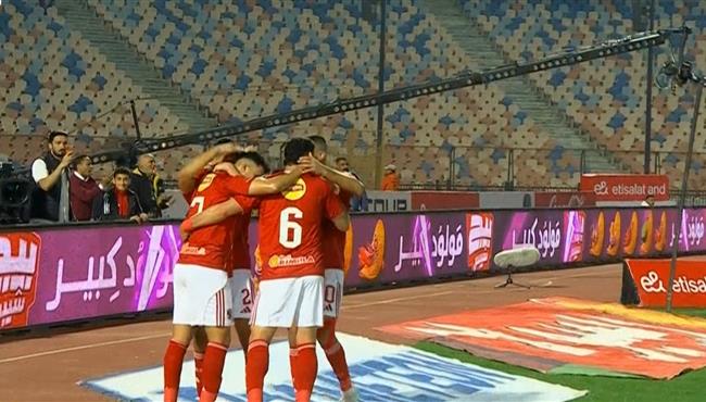 اهداف مباراة الاهلي وسموحة في الدوري المصري
