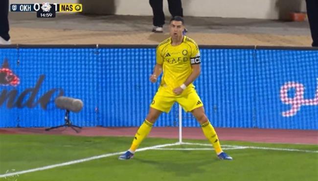 هدف رونالدو في مرمي الاخدود بالدوري السعودي