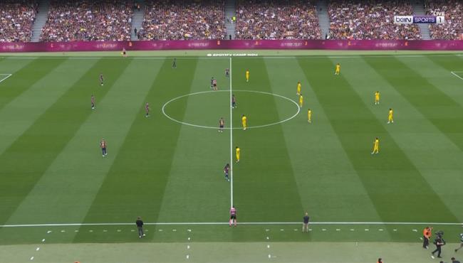 ملخص مباراة برشلونة واسبانيول 4 1 الدوري الاسباني