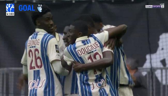 اهداف مباراة نيس ولو هافر في الدوري الفرنسي