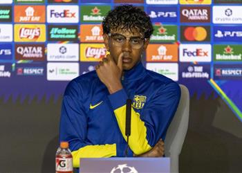 لامين يامال يستفز سيميوني قبل مواجهة برشلونة وأتلتيكو مدريد أنتظر منه معروف ا غد ا