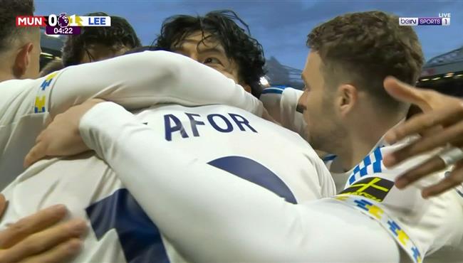 اهداف مباراة مانشستر يونايتد وليدز في الدوري الانجليزي