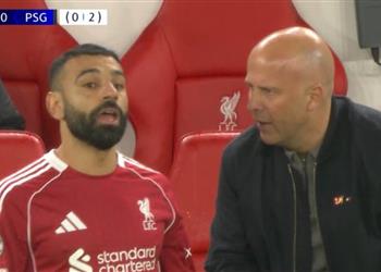 فيديو إصابة لاعب ليفربول أمام باريس سان جيرمان ودخول محمد صلاح