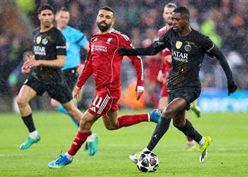 فيديو رد فعل محمد صلاح بعد خروج ليفربول من دوري أبطال أوروبا