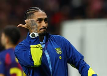 فيديو رافينها يستفز جماهير أتلتيكو مدريد بعد توديع برشلونة دوري أبطال أوروبا