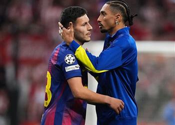 رسالة عاطفية من رافينها إلى جماهير برشلونة بعد الخروج من دوري أبطال أوروبا