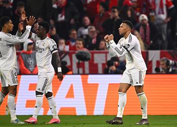 ترتيب هدافي دوري أبطال أوروبا بعد هدفي مبابي وهاري كين