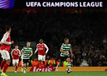 ضربة قبل صدام مانشستر سيتي لاعب آرسنال يغادر مصاب ا أمام سبورتينج لشبونة