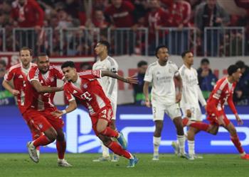 بعد رباعية بايرن ميونخ طرد ثان في صفوف ريال مدريد