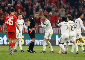 قناة ريال مدريد حكام سابقون يقفون معنا ضد ما حدث أمام بايرن ميونخ