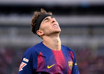 موقف فيرمين لوبيز من مباراة برشلونة وسيلتا فيجو بعد إصابته أمام أتلتيكو مدريد