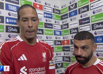 فان دايك عن محمد صلاح أحيان ا لا يحصل اللاعبون على التقدير إلا بعد الرحيل