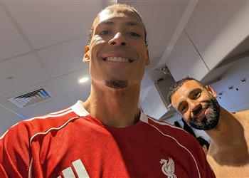 فيديو رد فعل محمد صلاح بعد فوز ليفربول أمام إيفرتون في الدوري الإنجليزي