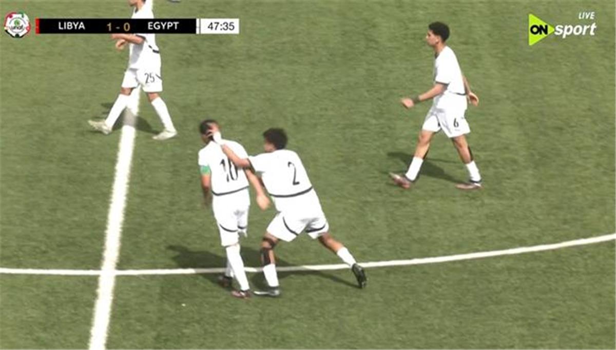 فيديو | أحمد صفوت يسجل هدف تعادل مصر أمام ليبيا