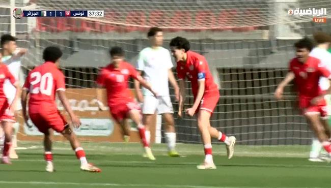 هدف تعادل تونس مع الجزائر 1 1 تصفيات أمم أفريقيا تحت 17 عام