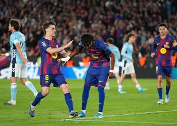 رجل مباراة برشلونة وسيلتا فيجو في الدوري الإسباني