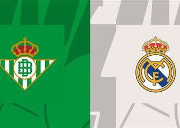 موعد والقناة الناقلة لمباراة ريال مدريد وريال بيتيس اليوم في الدوري الإسباني والمعلق