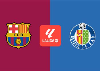 موعد والقناة الناقلة لمباراة برشلونة وخيتافي اليوم في الدوري الإسباني والمعلق