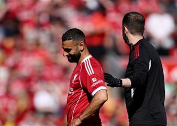 شبكة إنجليزية رد فعل محمد صلاح بعد إصابته أمام كريستال بالاس يلخص كل شيء