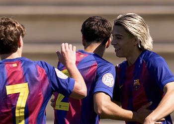 موعد مباراة برشلونة القادمة بعد الفوز على كونستانسيا في الدوري الإسباني للشباب