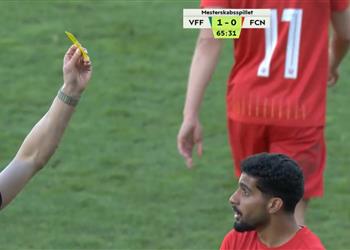 إبراهيم عادل يشارك في هزيمة نورشيلاند ضد فيبورج بـ الدوري الدنماركي
