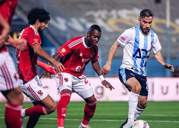 فيديو تقنية الفيديو تلغي هدف الأهلي الأول أمام بيراميدز