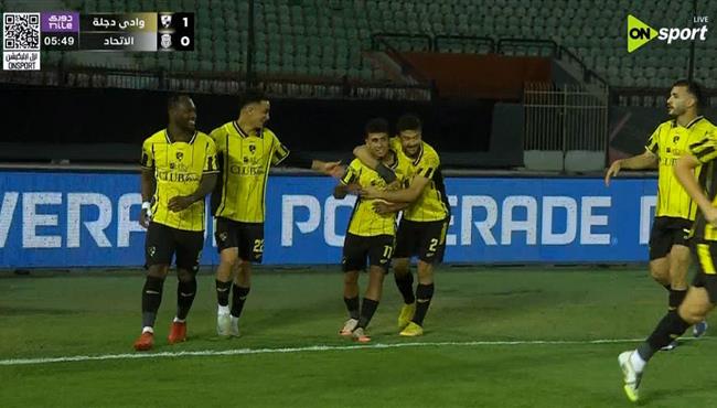 اهداف مباراة الاتحاد السكندري ووادي دجلة 1 4 الدوري المصري