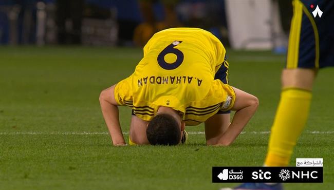 هدف تعادل النصر مع النجمه 1 1 عبدالله الحمدان