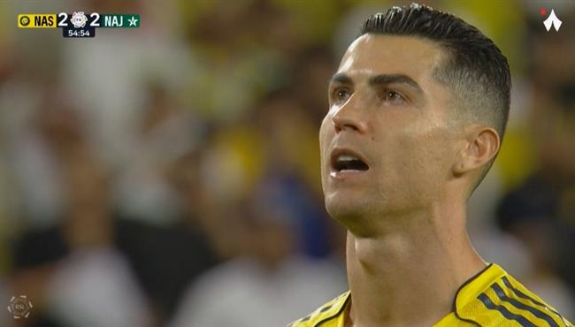 هدف رونالدو في مرمي النجمه بالدوري السعودي